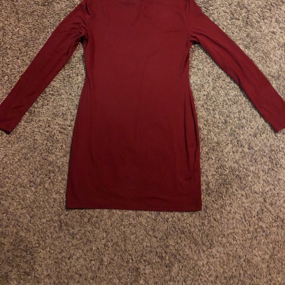 Wet Seal Long Sleeve Bodycon Mini Dress - Picture 2 of 3